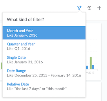 Add month filter